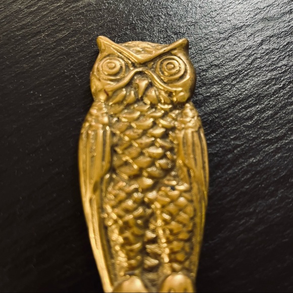 Vintage Brass Owl Bottle Opener - Picture 3 of 9